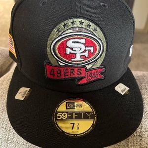 Brand new 49ers hat. 7 3/8